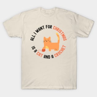 All I want for Christmas is a Cat and a Crochet T-Shirt